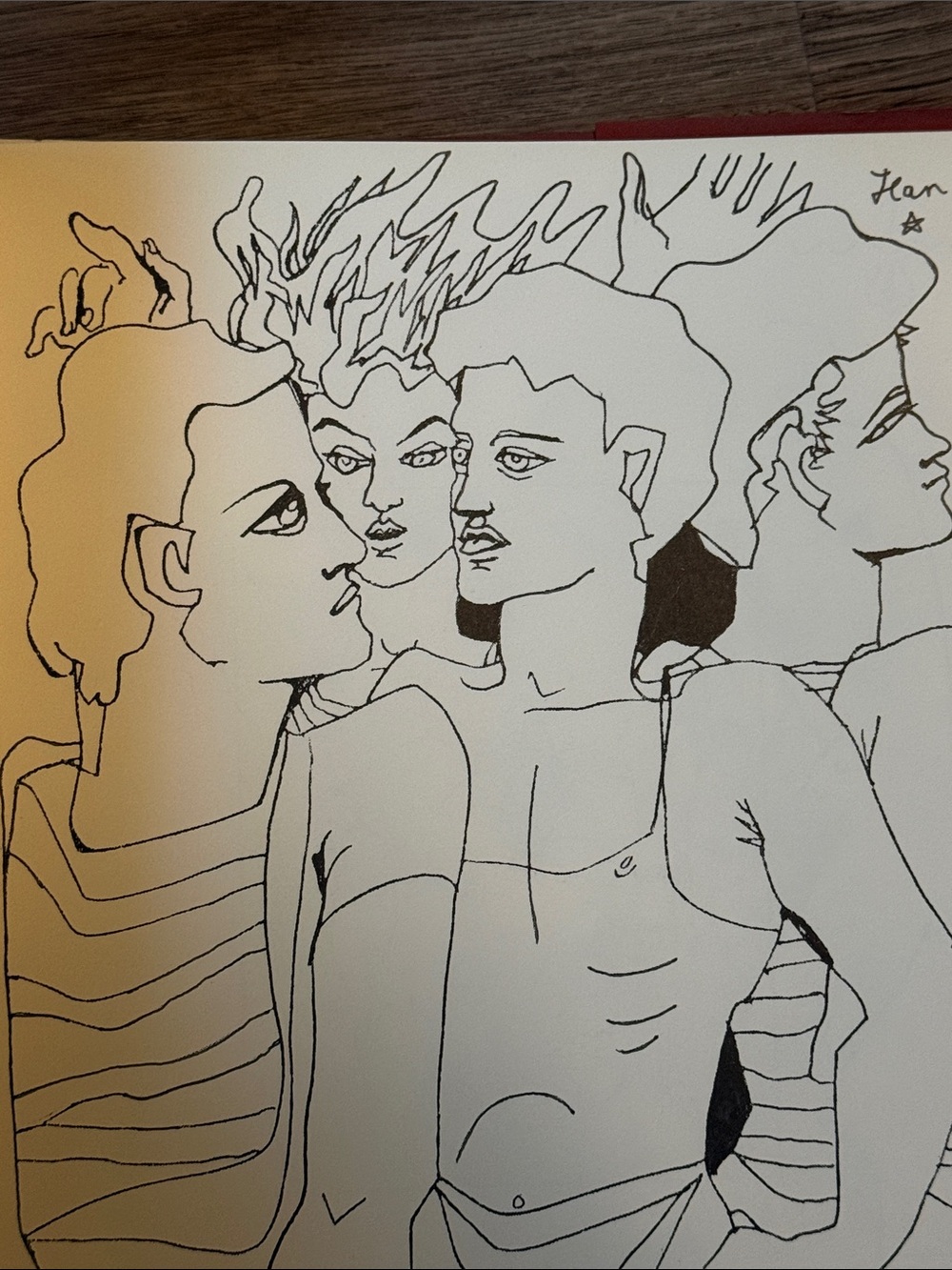 Vintage 1999 Jean Cocteau Erotic Drawings Hardcover Book Taschen Annie Guedras - Picture 2 of 9